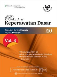 Image of Buku Ajar Keperawatan Dasar Volume 3 Edisi 10