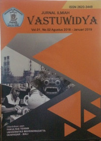 Image of Jurnal Ilmiah Vastuwidya Vol.01, No. 02 Agustus 2018 -Januari 2019