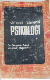 Image of Dimensi-dimensi Psikologi