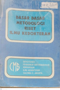 Image of Dasar-Dasar Metodologi Riset Ilmu Kedokteran