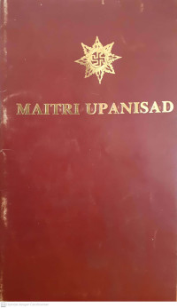 Image of Maitri Upanisad