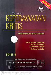 Image of Keperawatan Kritis: Pendekatan Asuhan Holistik. Volume 2. edisi 8