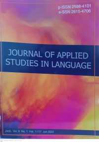 Image of Journal of Applied Studies in Language
