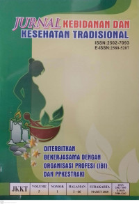 Image of Jurnal Kebidanan dan Kesehatan Tradisional Volume 5, No. 1 Maret 2020