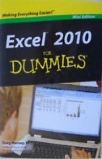 Image of Excel 2010 For Dummies Mini Edition