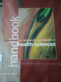Image of Handbook for Research Methods in Health Sciences