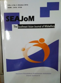 Image of SEAJoM The Southeast Asian Journal of Widwifery Vol. 2, No. 1, Oktober 2016