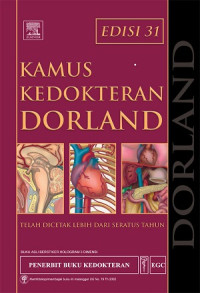 Image of Kamus Kedokteran Dorland (Edisi 31)