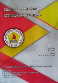 Image of Modul Praktik Klinik Keperawatan Jiwa