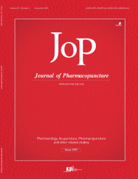 Image of Journal of Pharmacopuncture Volume 25 No. 2 June 30 2022