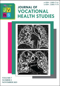 Image of Journal of Vocational Health Studies Volume 7 Number 2 November 2023