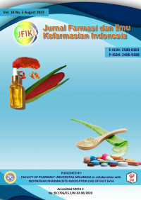 Image of JURNAL FARMASI dan ILMU KEFARMASIAN INDONESIA,VOL.10 NO. 2 2023