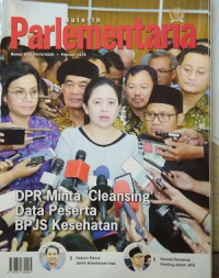 Image of Buletin Parlementaria Nomor 1092/IV/II/2020. Februari 2020 : DPR Minta Cleansing Data Peserta BPJS Kesehatan