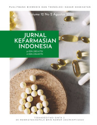 Image of Jurnal Kefarmasian Indonesia Volume 12 No. 2 Tahun 2022