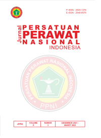 Image of Jurnal Persatuan Perawat Nasional Indonesia Volume 6 Nomor 3 Tahun 2021