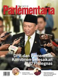 Image of Buletin Parlementaria Nomor 1053/II/V/2019 Mei 2019 DPR Dan Pemerintah Komitmen Selesaikan Ruu Prolegnas