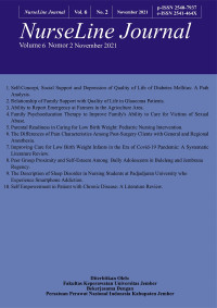 Image of NurseLine Journal Volume 6 No 1 Mei 2021