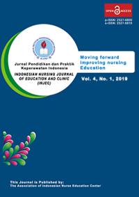 Image of Indonesian Nursing Journal of Education and Clinic Volume 4 Nomor 1 Tahun 2019