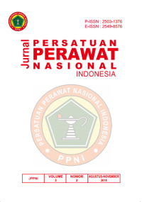 Image of Jurnal Persatuan Perawat Nasional Indonesia Volume 4 Nomor 2 Mei-Agustus 2019