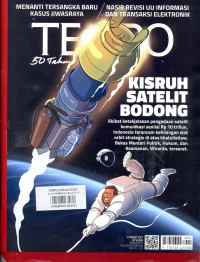 Image of TEMPO :Kisruh Satelit Bodong, 1-7 Maret 2021