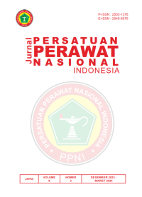 Image of Jurnal Persatuan Perawat Nasional Indonesia Volume 10 Nomor 1 Tahun 2025