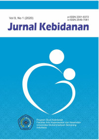 Image of Jurnal Kebidanan Universitas Muhammadiyah Semarang Volume 9 Nomor 1 2020