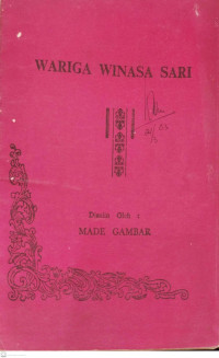 Image of Wariga Winasa Sari